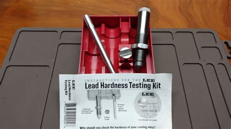 lee hardness tester holder|lee hardness tester manual.